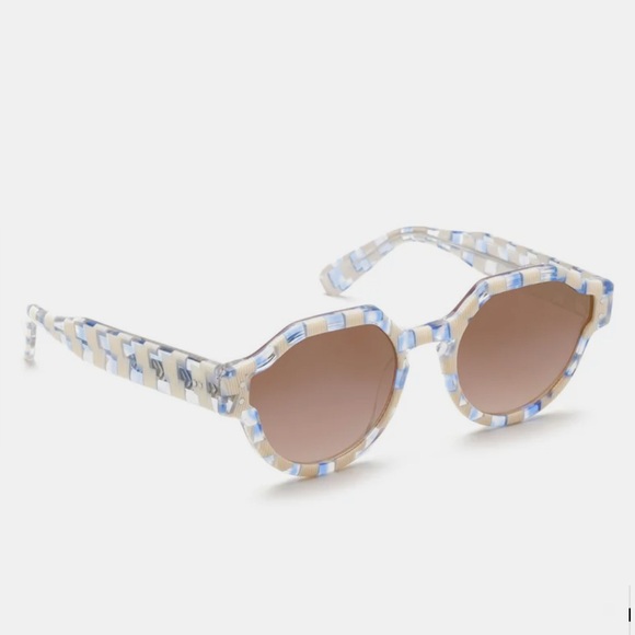 Astor Gingham Krewe Sunglasses - Picture 3 of 6